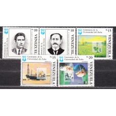 Venezuela Correo 1990 Yvert 1500/4 ** Mnh Centenario de la Universidad de Zulia