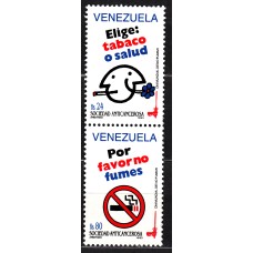 Venezuela Correo 1993 Yvert 1642/43 ** Mnh Dia Mundial sin Tabaco