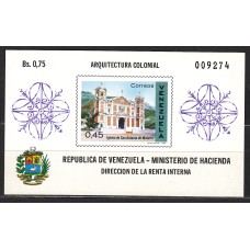 Venezuela Hojas Yvert 17 ** Mnh Arquitectura