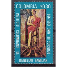 Colombia Correo 1970 Yvert 648 ** Mnh
