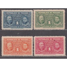 Panama Correo 1939 Yvert 211/14 ** Mnh