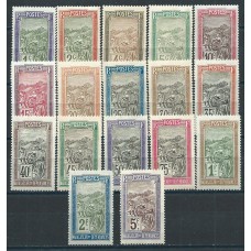 Madagascar Correo 1902 Yvert 94/110 * Mh Transporte
