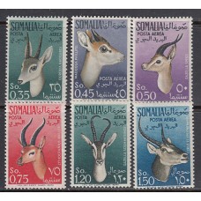 Somalia Italiana - Aereo Yvert 53/58 ** Mnh Fauna - Antilopes