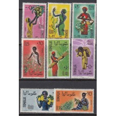 Somalia - Correo Yvert 9/16 * Mh Frutos