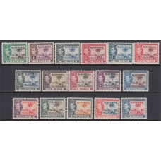 Gambia - Correo 1938-46 Yvert 122/36 ** /* Mnh/Mh