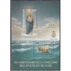 Vaticano Correo 2020 Yvert 1854/5 ** Mnh  Apostolado del mar