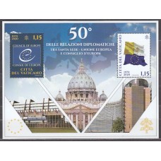 Vaticano Correo 2020 Yvert 1859/60 ** Mnh  Consejo de Europa
