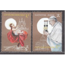 Vaticano Correo 2020 Yvert 1865/6 ** Mnh  Navidad