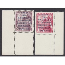 España II Centenario Correo 1950 Edifil 1083A/B ** Mnh