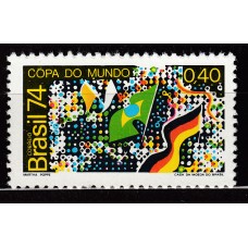 Brasil - Correo 1974 Yvert 1114 * Mh  Deportes fútbol