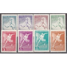 Paraguay - Correo 1961 Yvert 639//42+A.305/8 * Mh  Deportes tenis