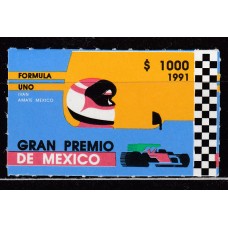 Mexico - Correo 1991 Yvert 1361 * Mh  Deportes automóvilismo