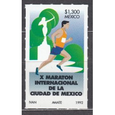 Mexico - Correo 1992 Yvert 1449 * Mh  Maraton