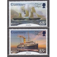 Guernsey - Correo 2020 Yvert 1737/8 ** Mnh  Europa Barcps