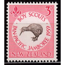 Nueva Zelanda - Correo 1959 Yvert 374 * Mh  Boy Scouts