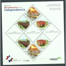 Costa Rica Hojas Yvert 81 ** Mnh Hacia el Bicentenario