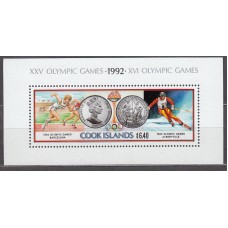 Cook - Hojas Yvert 202 ** Mnh Olimpiadas