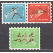 Papua y Nueva Guinea - Correo Yvert 50//2 * Mh Deportes