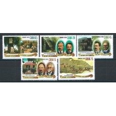 Cuba Correo 2020 Yvert 5891/95 ** Mnh Marti Ruta de Gloria