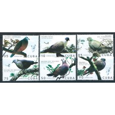 Cuba Correo 2020 Yvert 5911/16 ** Mnh Fauna - Palomas