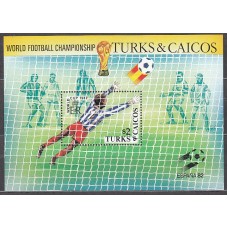 Turk y Caicos - Hojas Yvert 38 ** Mnh  Deportes fútbol
