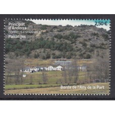 Andorra Española Correo 2021 Edifil 513 ** Mnh  Paisajes