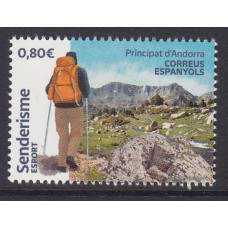 Andorra Española Correo 2021 Edifil 514 ** Mnh  Senderismo