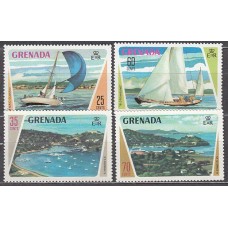 Grenada - Correo 1973 Yvert 463/6 * Mh  Barcos