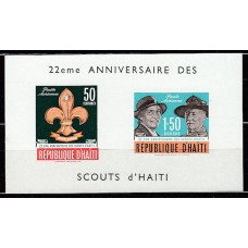 Haiti - Hojas Yvert 19 ** Mnh  Boy Scouts