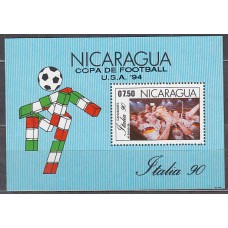 Nicaragua - Hojas Yvert 213 ** Mnh  Deportes fútbol