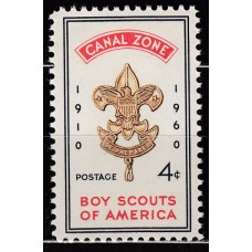 Panama Canal Correo Yvert 122 * Mh  Boy Scouta