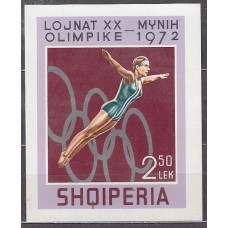 Albania Hojas 1972 Yvert 21 ** Mnh  Olimpiadas Munich