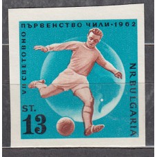 Bulgaria - Correo 1962 Yvert 1139 Sin dentar ** Mnh  Fútbol
