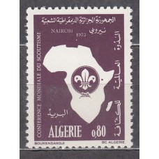 Argelia - Correo Yvert  574 * Mh Scoutismo