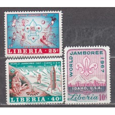 Liberia - Correo 1967 Yvert 436/8 * Mh  Deportes