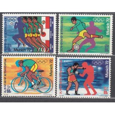 Etiopia - Correo 1972 Yvert 635/8 * Mh  Deportes