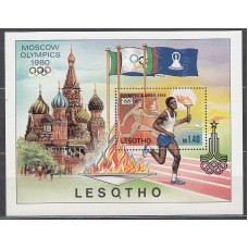 Lesotho - Hojas Yvert 5 ** Mnh  Olimpiadas Moscu