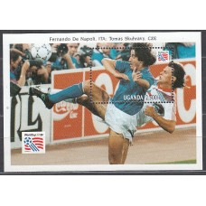 Uganda - Hojas Yvert 184 ** Mnh Deportes fútbol