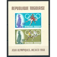 Togo - Hojas Yvert 32 ** Mnh Deportes - Juegos Olimpicos Mexico