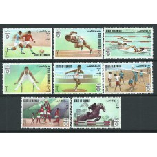 Kuwait - Correo 1972 Yvert 533/40 * Mh Deportes