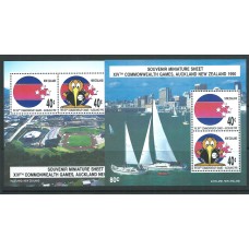 Nueva Zelanda Hojas Yvert 70/71 ** Mnh Deportes