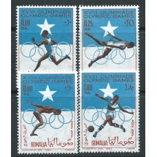 Somalia - Correo Yvert 33/4+A 28/9 * Mh Deportes