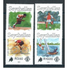 Seychelles Correo Yvert 772/75 * Mh Deportes - Fútbol