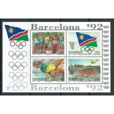 Namibia Hojas Yvert 16 ** Mnh Deportes - Barcelona 92