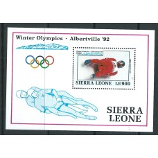 Sierra Leona - Hojas Yvert 202 ** Mnh Deportes - Olimpiadas Albertiville
