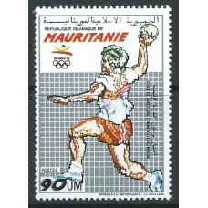 Mauritania - Correo Yvert 640 Suelto - ** Mnh Deportes