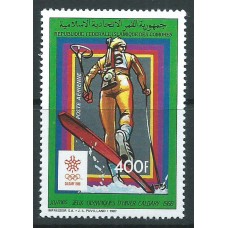 Comores - Aereo Yvert 245 ** Mnh Deportes - Esqui