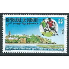 Djibouti Correo Yvert 641 ** Mnh Deportes - Fútbol