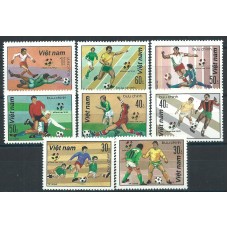 Vietnam Rep. Socialista Correo 1990 Yvert 1086/93 ** Mnh Deportes - Fútbol