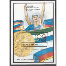 Sierra Leona - Hojas Yvert 94 ** Mnh  Olimpiadas de Seul